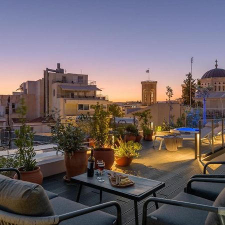 Meno Suite with Private Terrace - Jaccuzzi, Acropolis View Atene Esterno foto