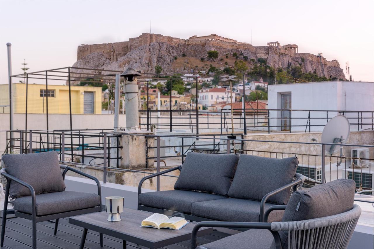 Meno Suite with Private Terrace - Jaccuzzi, Acropolis View Atene Esterno foto