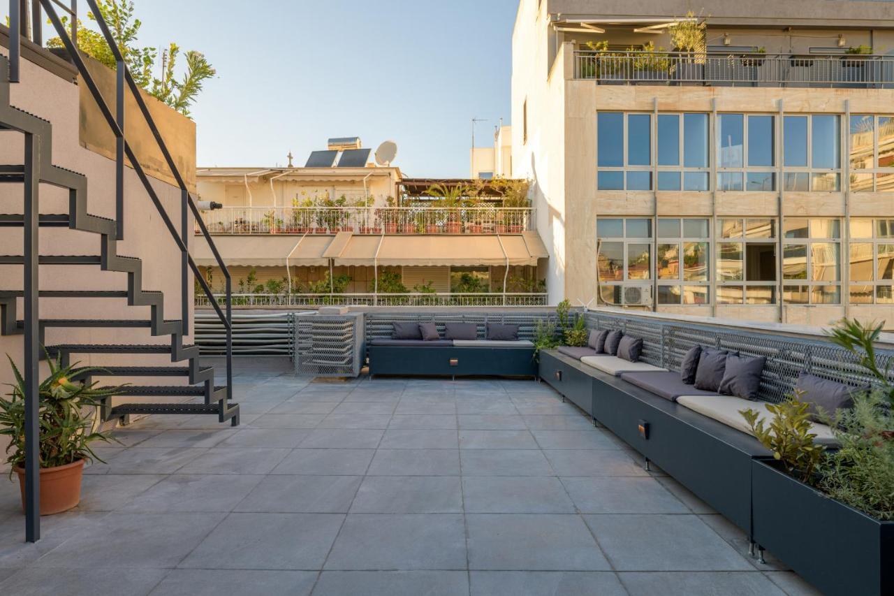 Meno Suite with Private Terrace - Jaccuzzi, Acropolis View Atene Esterno foto